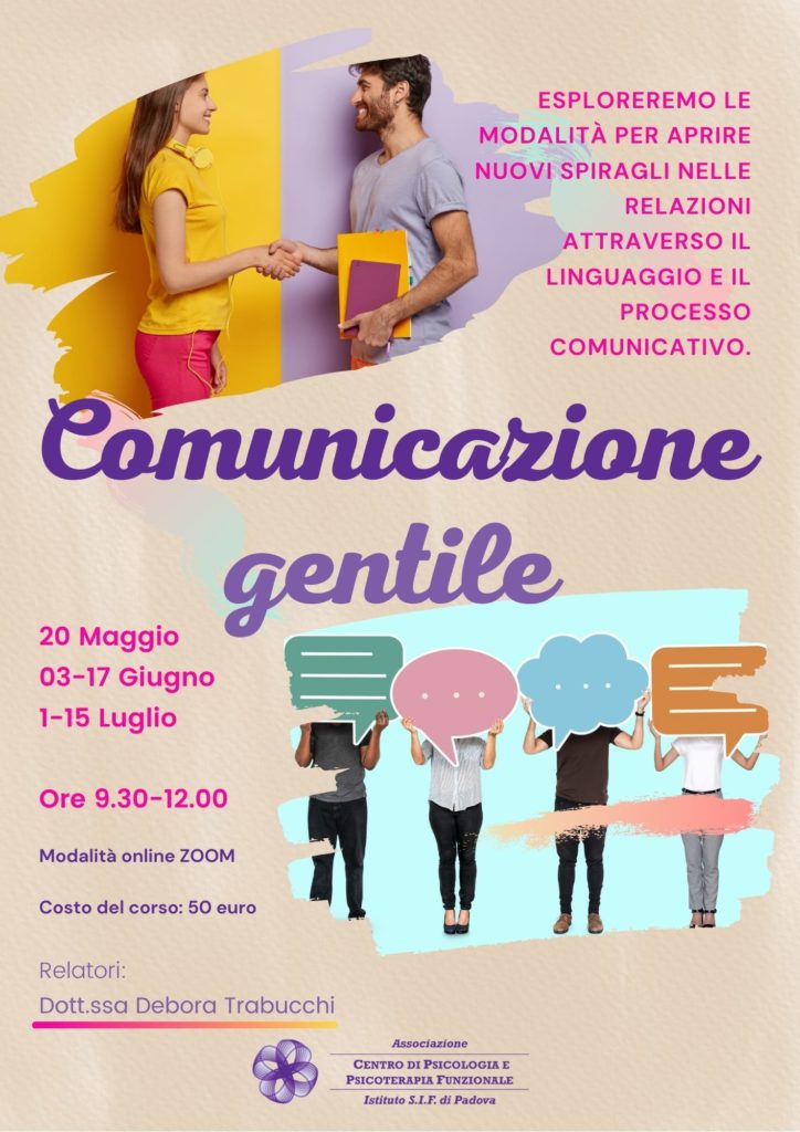 corso comunicazione volantino