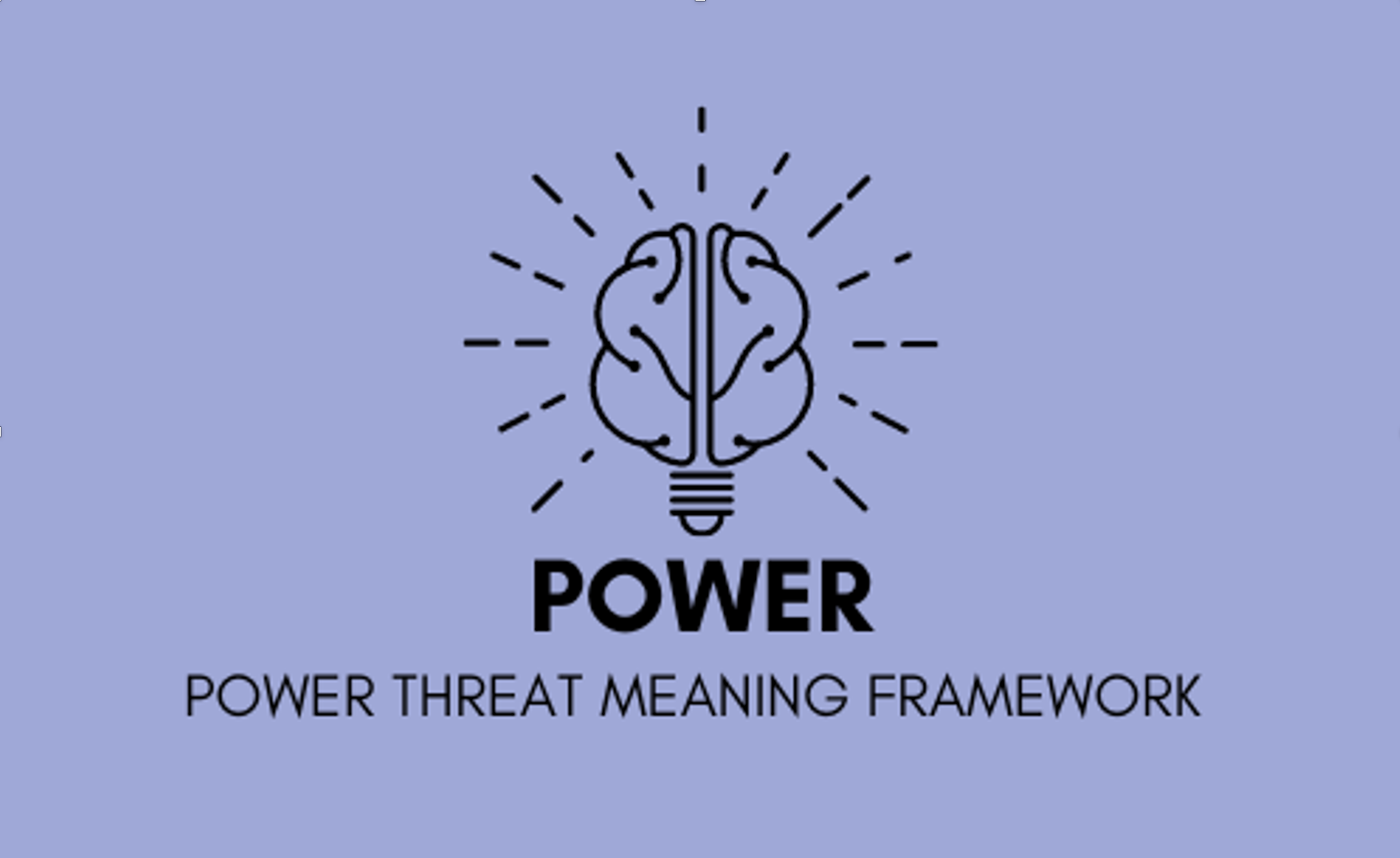 power threat meaning framework